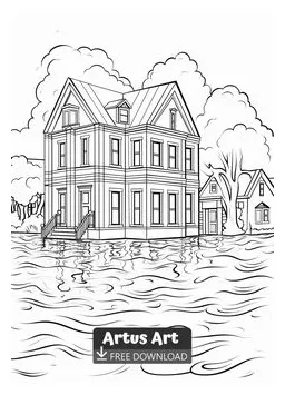 Coloring pages, coloring pages nature, color printable coloring page