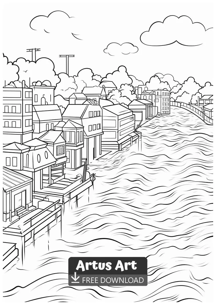 Coloring pages, coloring pages nature, free art