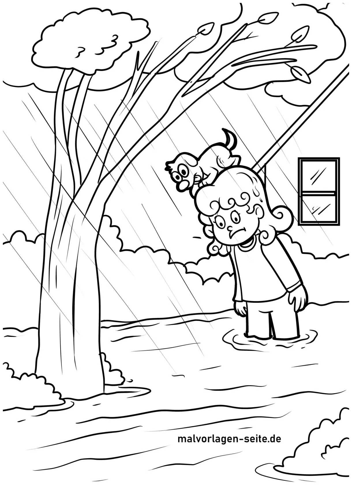 Great coloring page floods. free coloring page coloring nation
