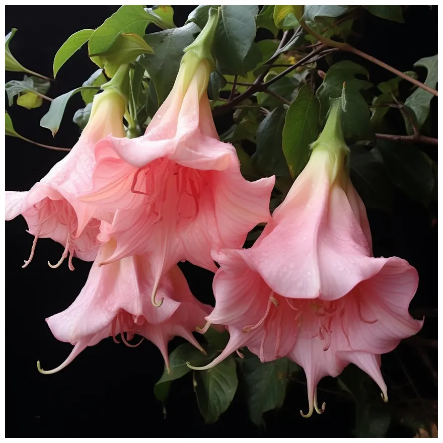 粉色山茄子图片_高清图片素材