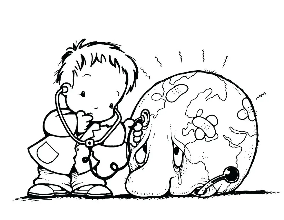 Footprints in the sand coloring page at getcolorings free