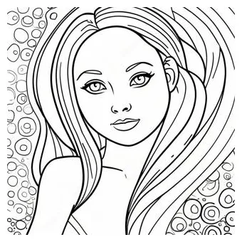 Violet using force fields coloring page coloring-pages