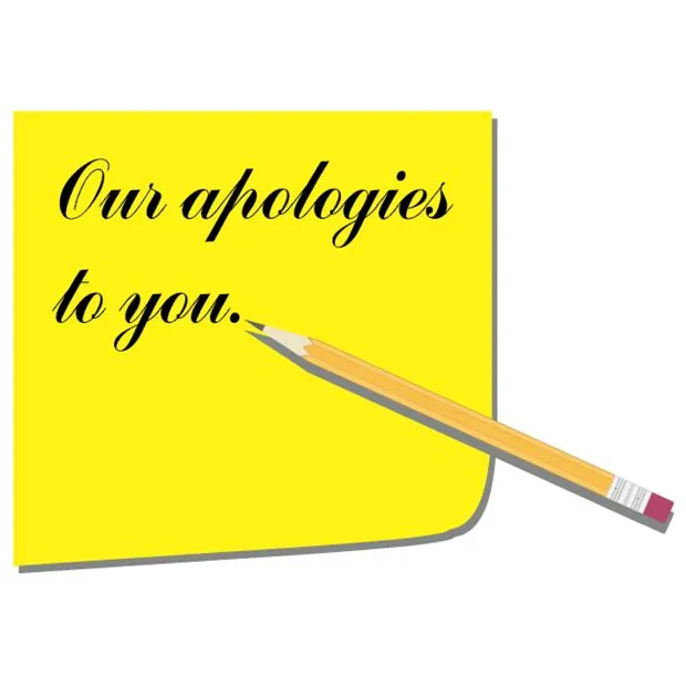 Apology Email to Company