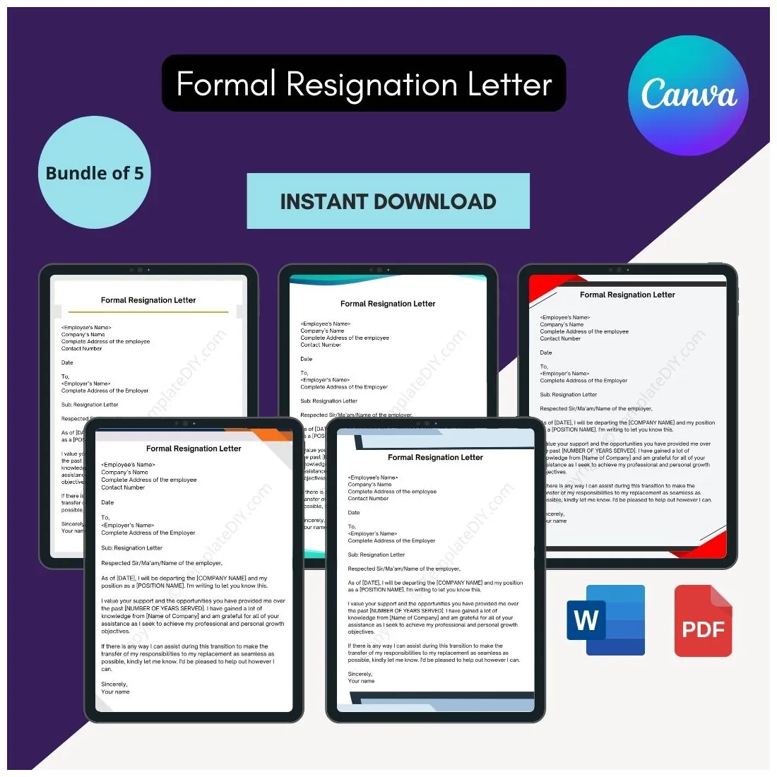 Sample and examples [word]