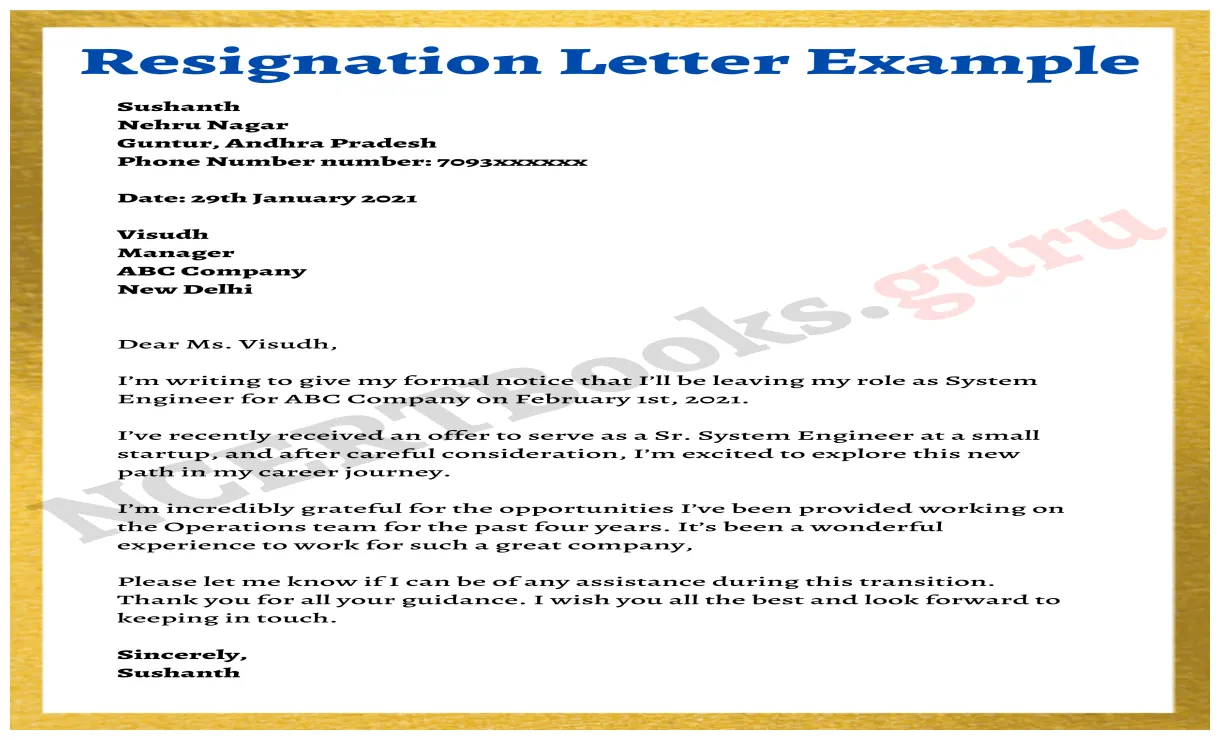 Formal letter sample sample letter of resignation, 50% off