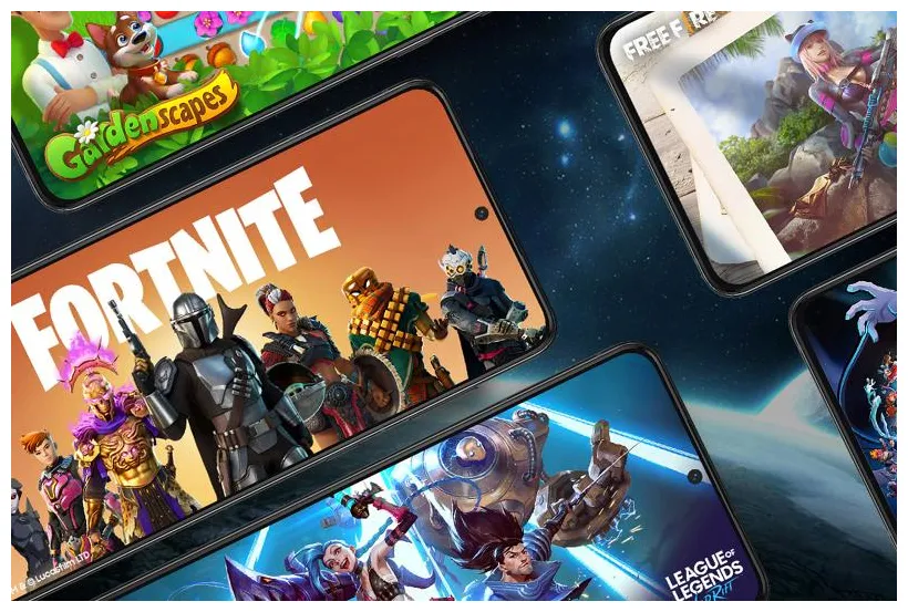 Game for good play and learn with green games samsung mobile press