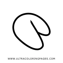 S for kids free fortune cookie coloring