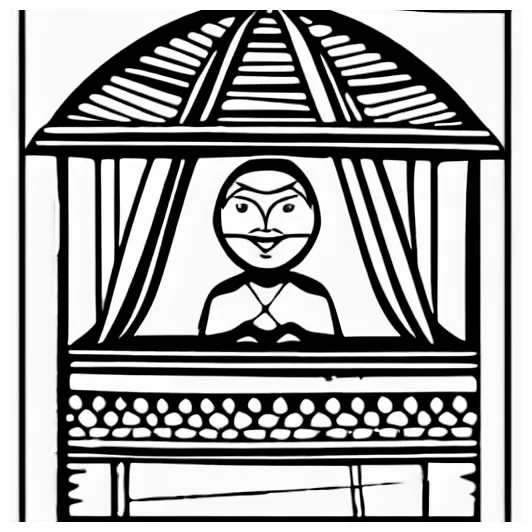"fortune teller" coloring page color anything