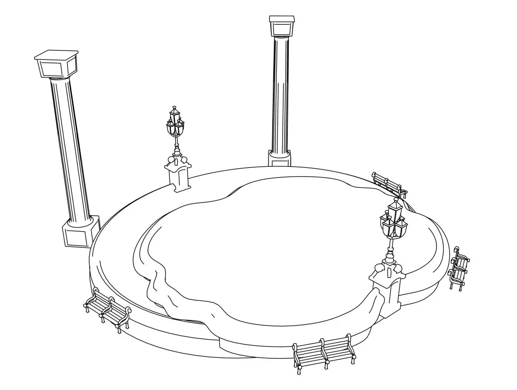 Classic water wecoloringpage