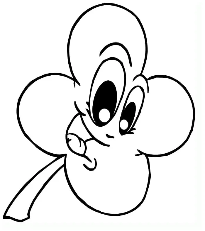 Four Leaf Clover Coloring Games - ColoringGames.Net