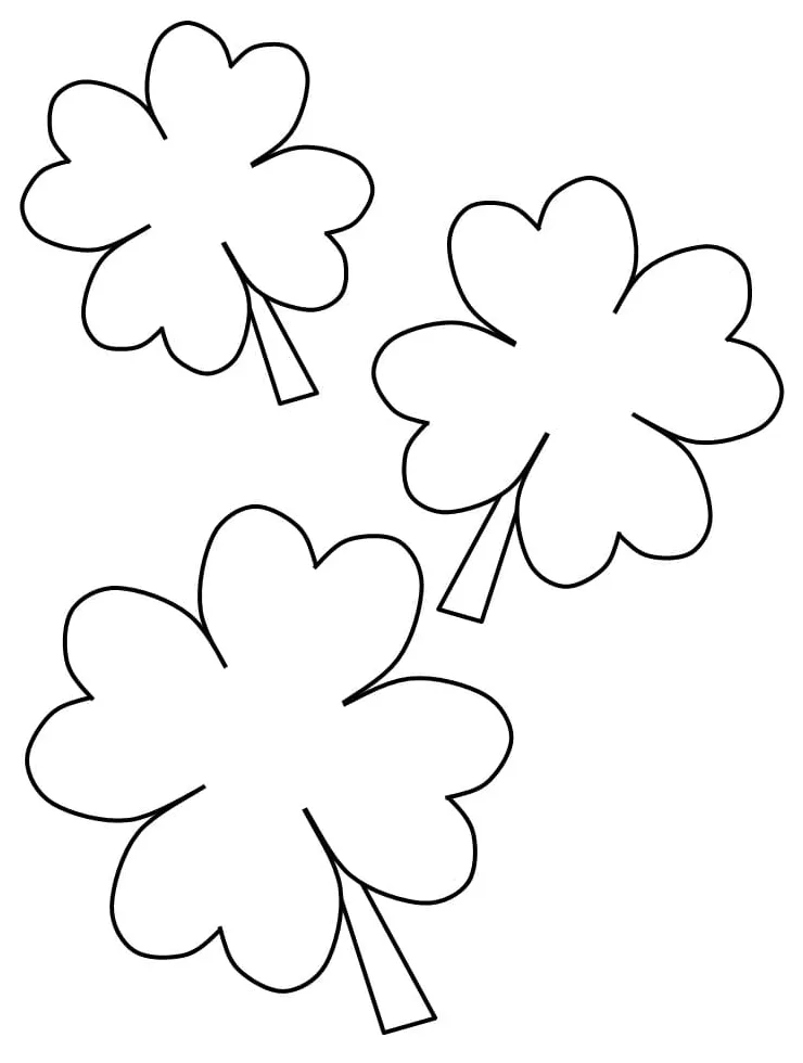Four Leaf Clover Coloring Games - ColoringGames.Net