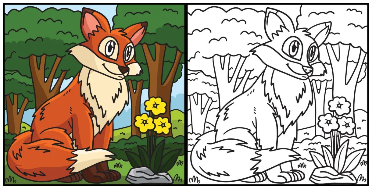 Colored illustration 23058931 vector art at vecteezy