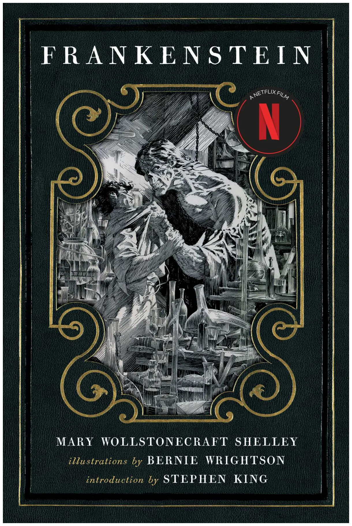 Frankenstein book by mary wollstonecraft shelley, bernie wrightson