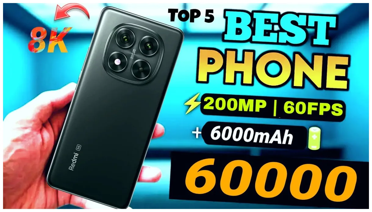 8gb + 256gb best mobiles under 60000 or 60k in pakistan ⚡ best mobile