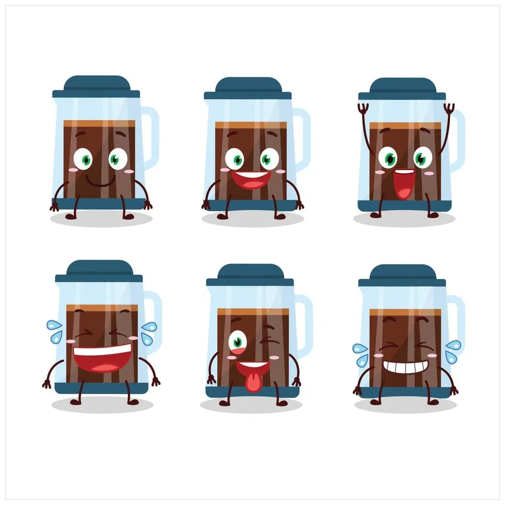 French press vector art, icons, and graphics for