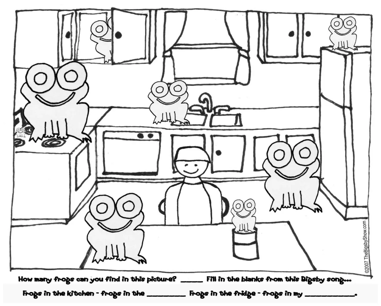 Fridge Coloring Page at GetColorings.com | Free printable colorings