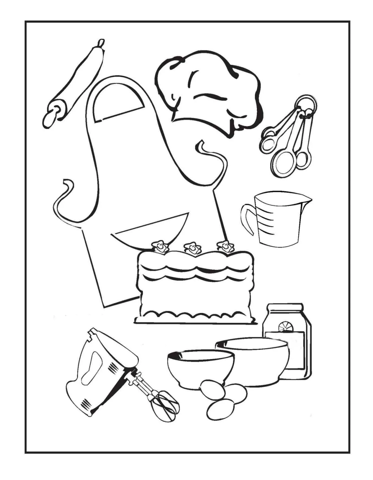 Fridge Coloring Page at GetColorings.com | Free printable colorings