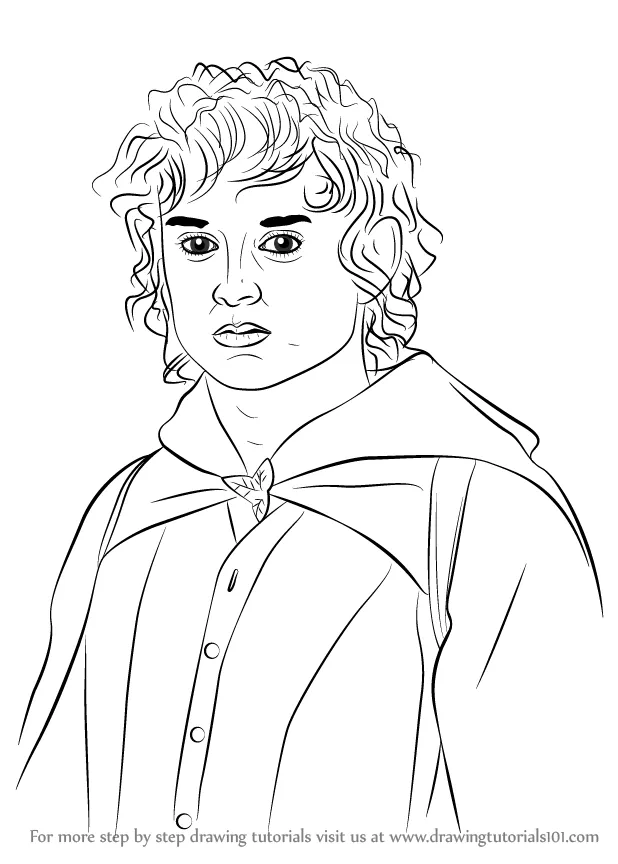 Frodo baggins drawing