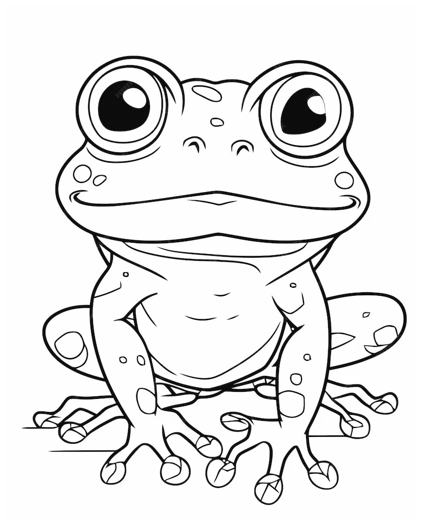 Premium vector for kids. coloring pages for kids