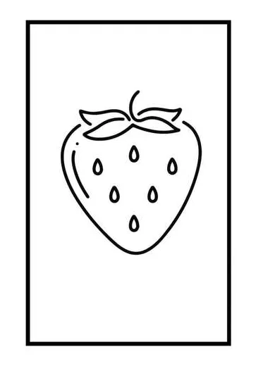 Coloring page fruit by professional designer tpt
