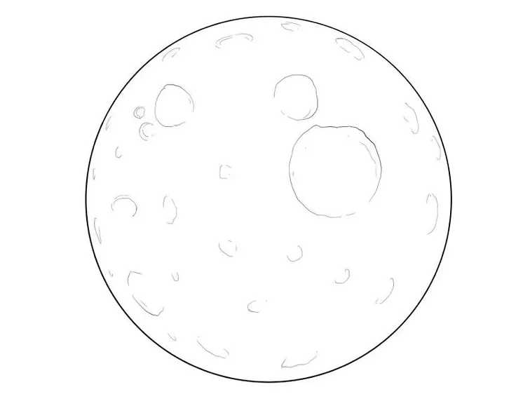 Space coloring pages