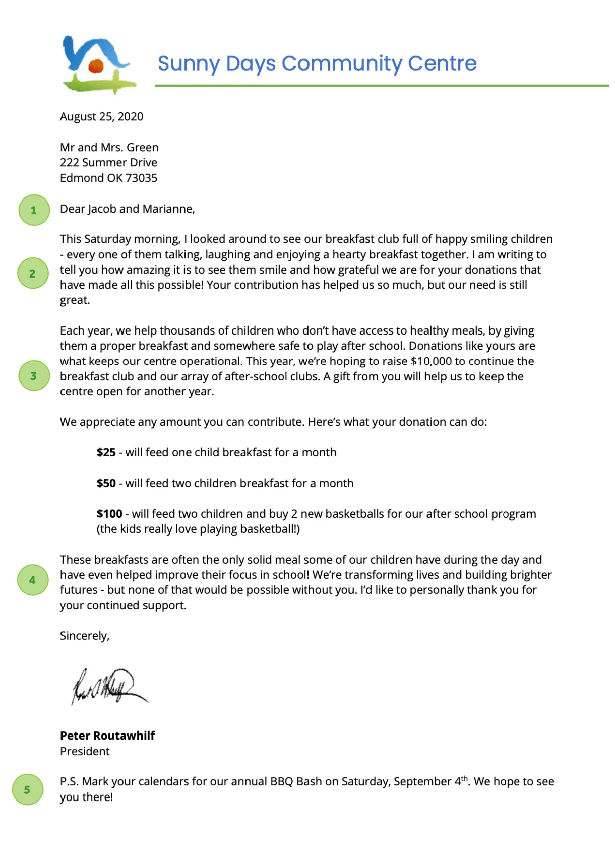 How to write the perfect fundraising letter with templates