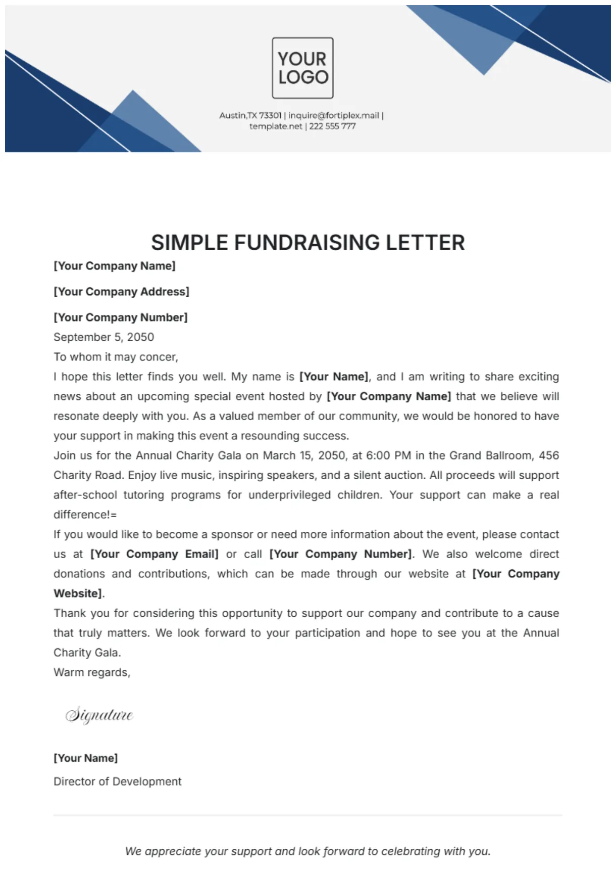 Free simple to edit online