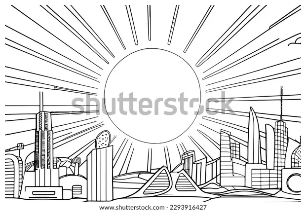 Modern illustration stock vector royalty