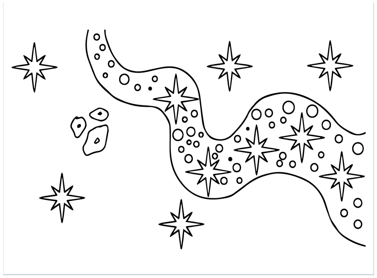 Galaxy coloring pages free printable pdf & online coloring