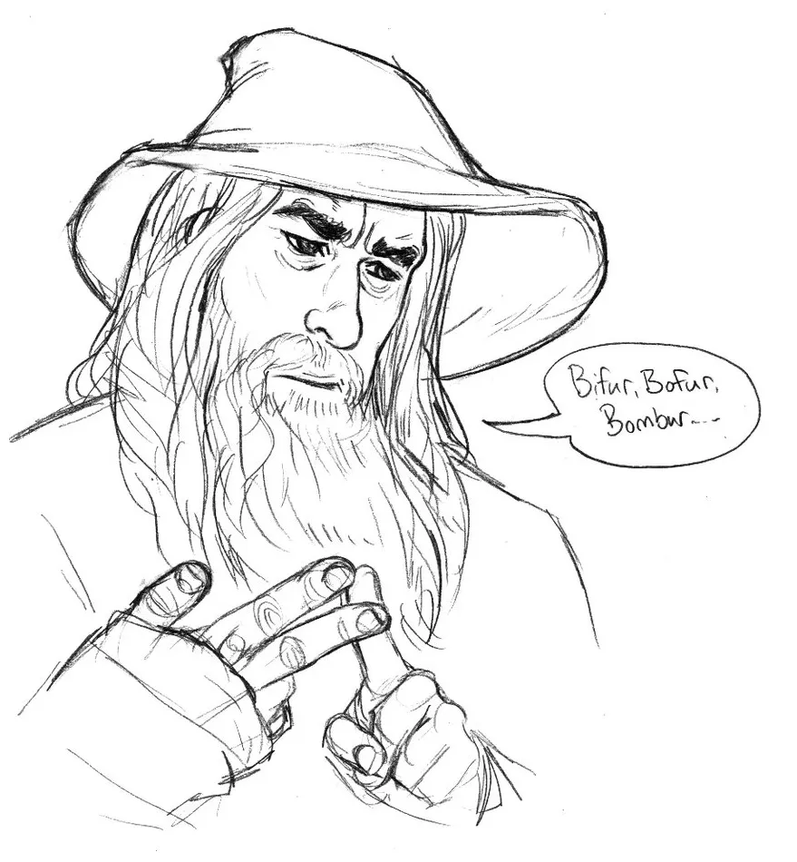 Gandalf coloring pages at getcolorings free printable colorings