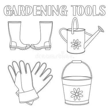 Glove coloring page stock illustrations 291 glove coloring page stock