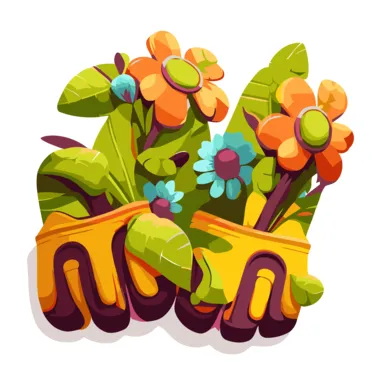 Gardening glove png, vector, psd, and clipart with transparent