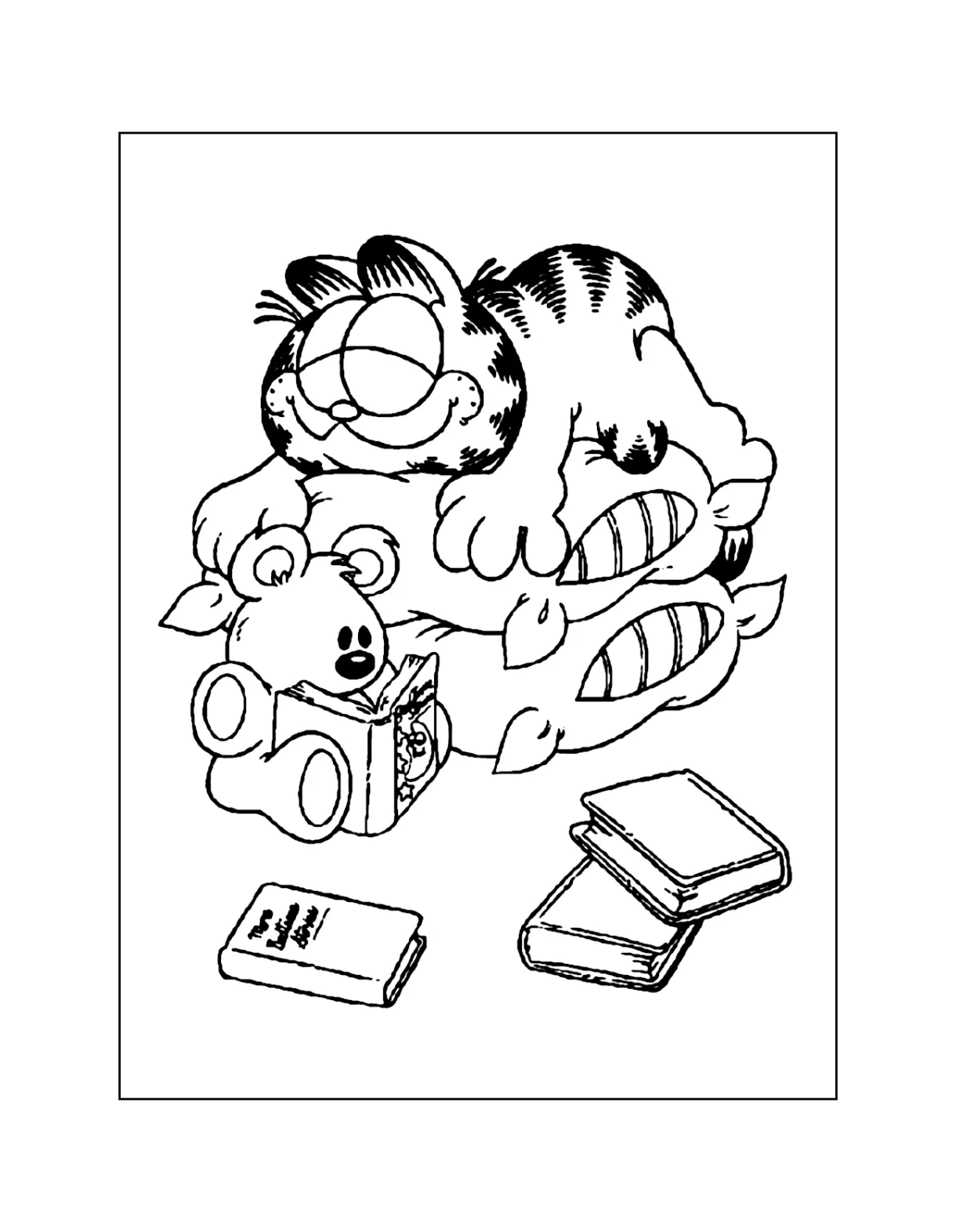 Garfield coloring pages printable coloring pages. free
