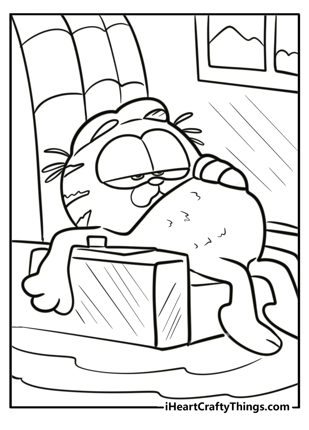 Garfield coloring pages [2025]
