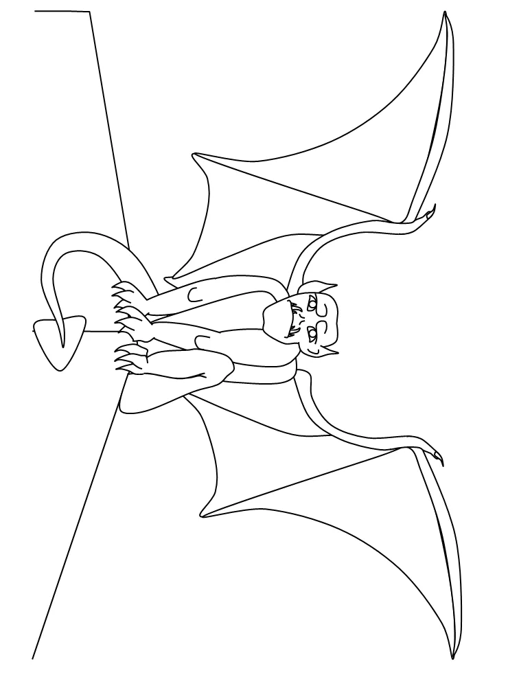 Gargoyle Coloring Pages Coloring Pages