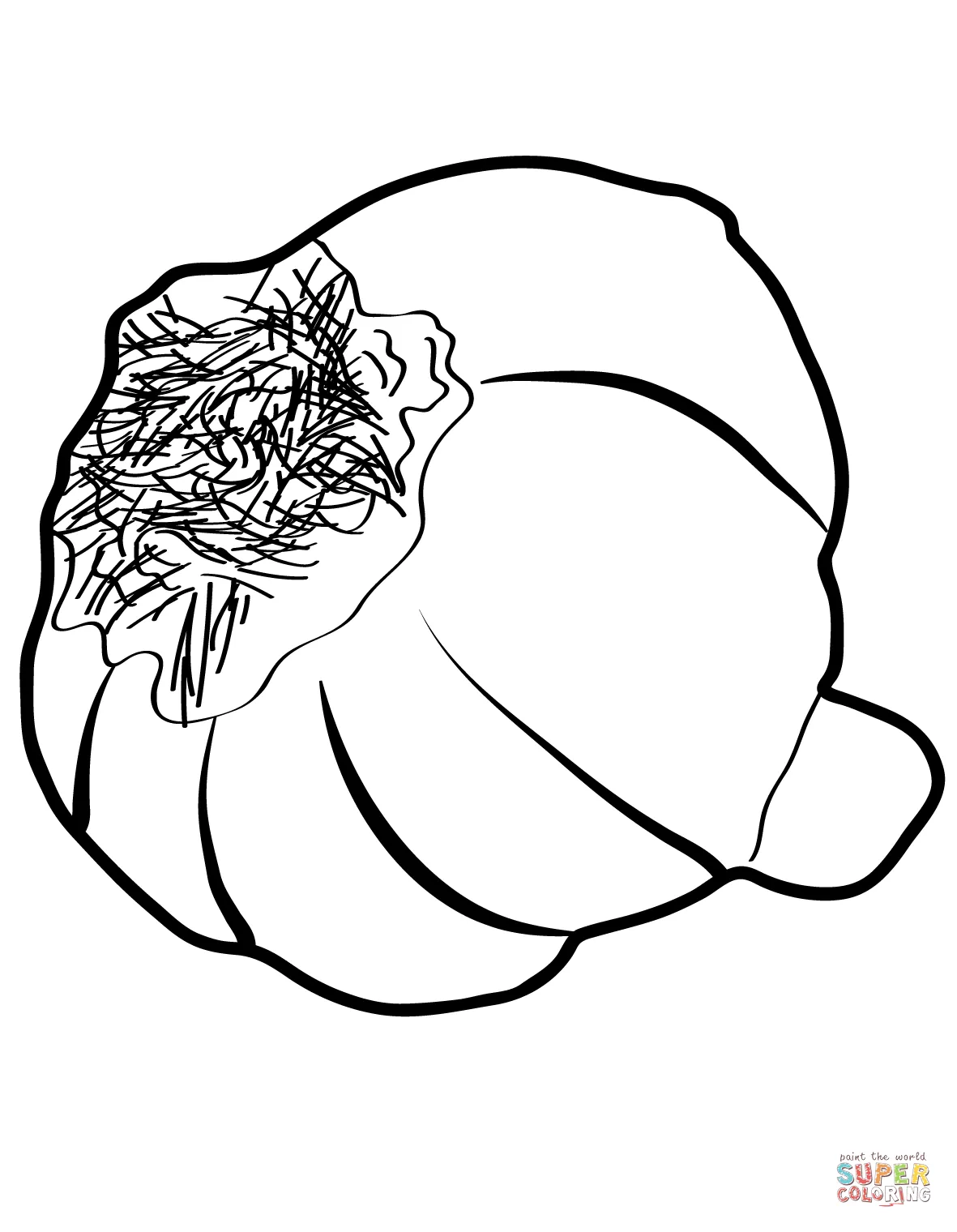 Garlic coloring page coloring pages