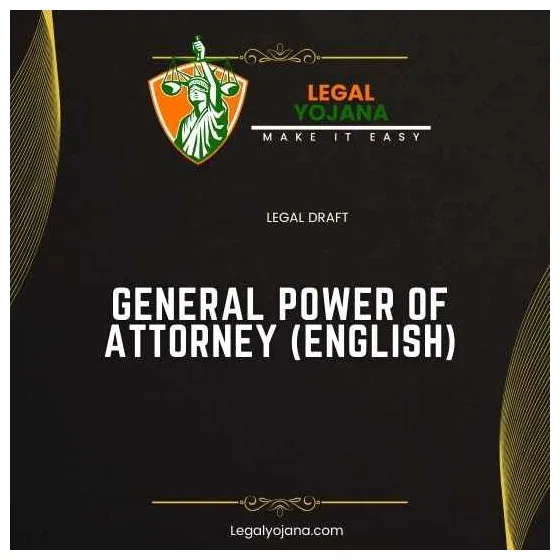 General power of attorney