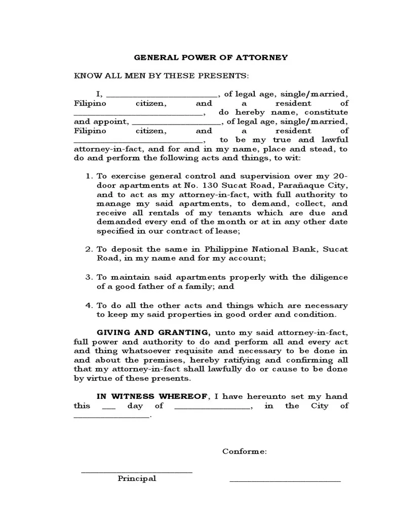Pdf power of attorney law and economics