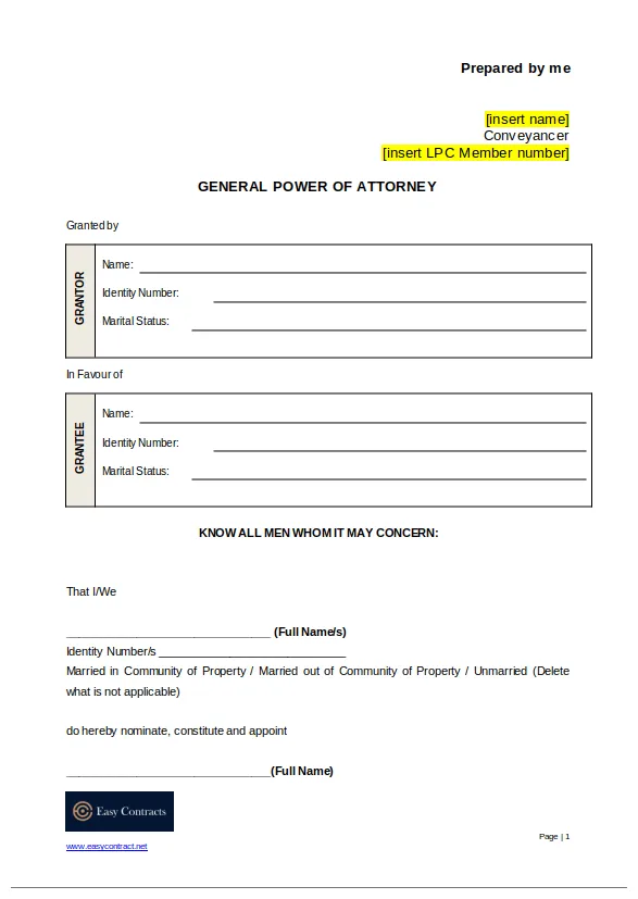 Easy contracts pty ltd