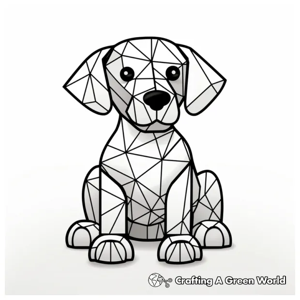 Geometric Animal Coloring Pages - Free & Printable!