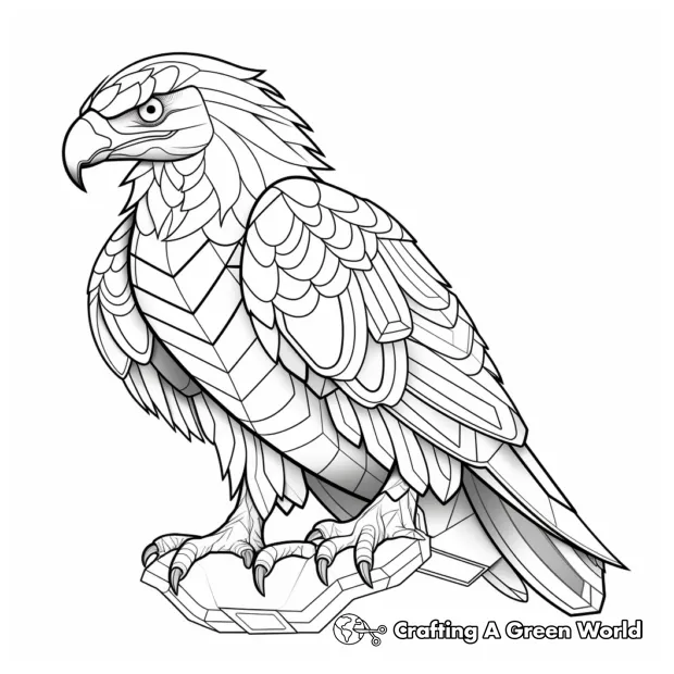 Geometric Animal Coloring Pages - Free & Printable!