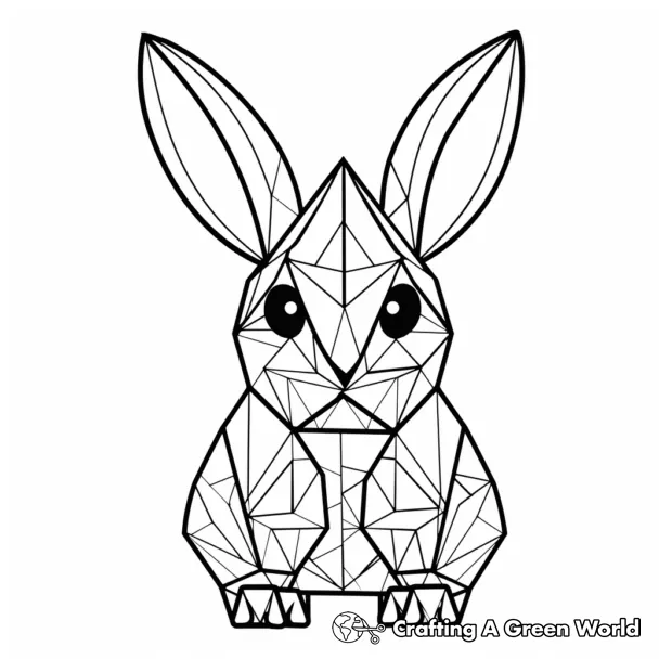 Geometric Animal Coloring Pages - Free & Printable!
