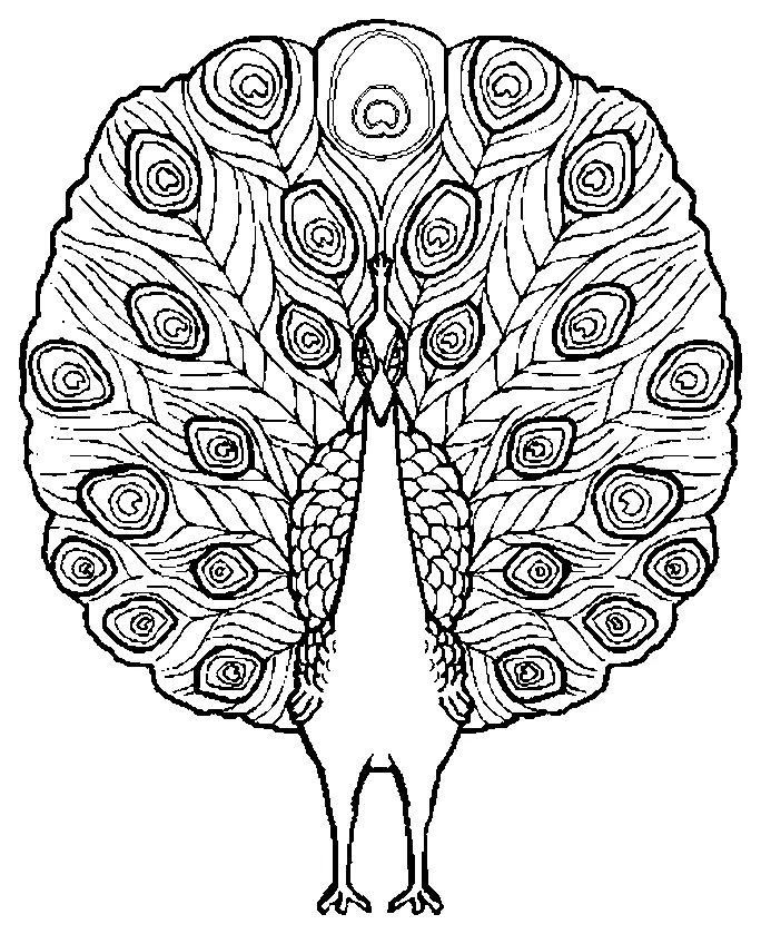 Geometric Animal Coloring Pages Kids - Coloring Home