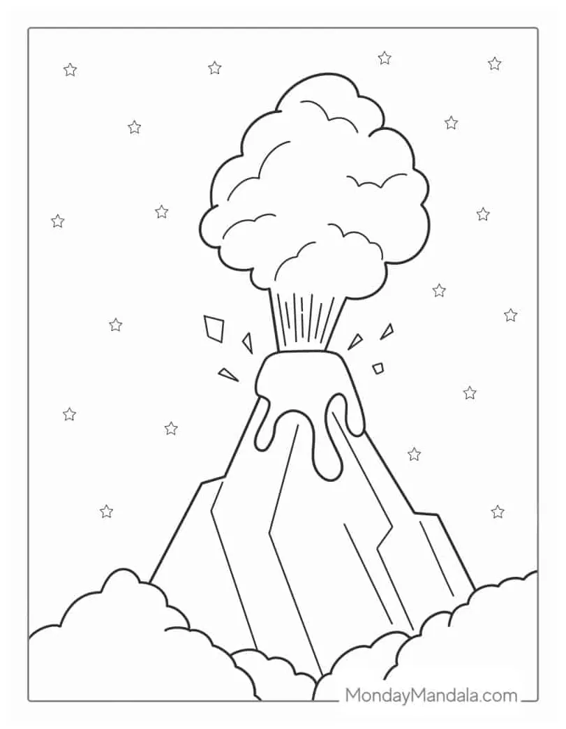 Geyser Coloring Pages [2025]