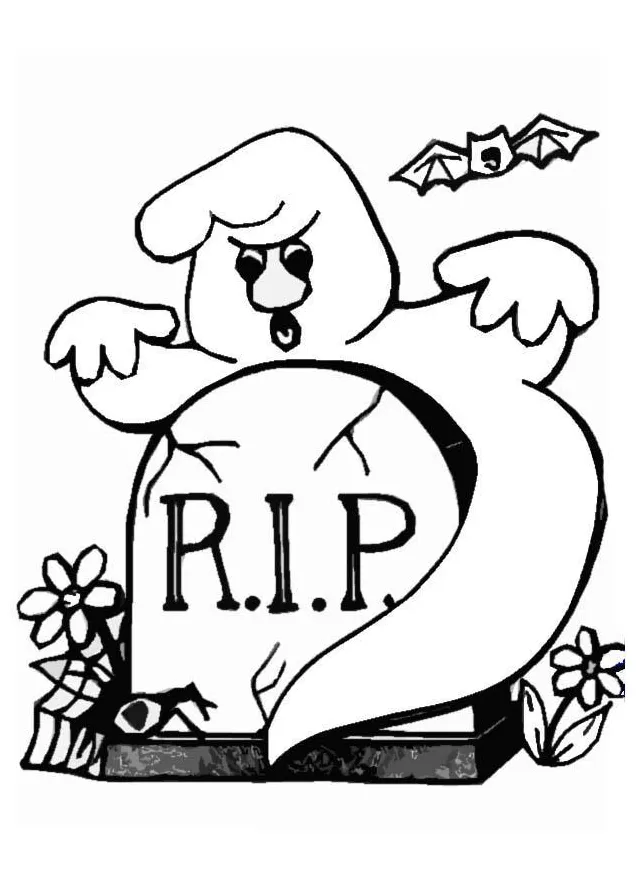 Coloring page ghost free printables img 8619