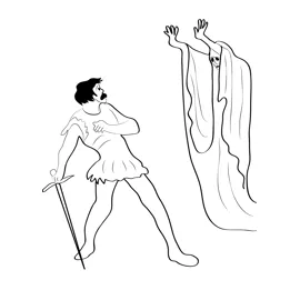 Ghost 2 coloring page for kids free ghosts printable coloring pages