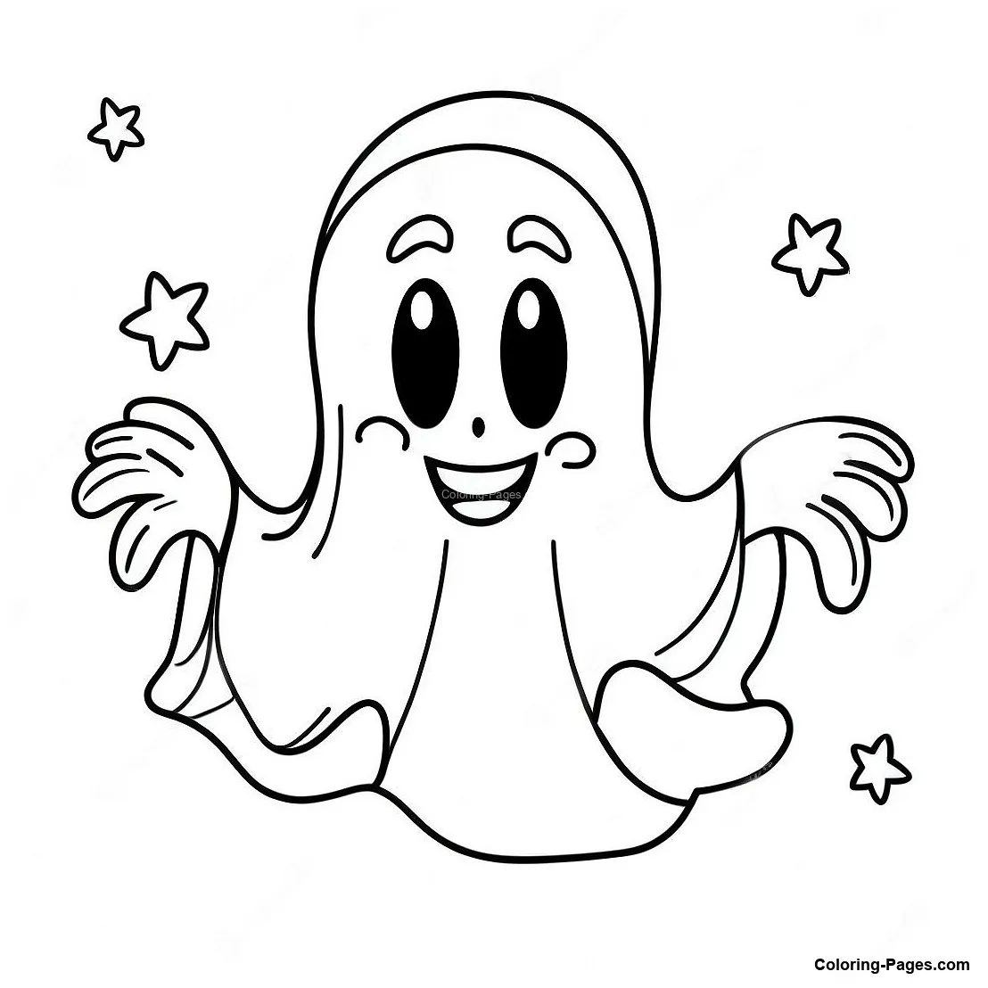 Spooky coloring-pages
