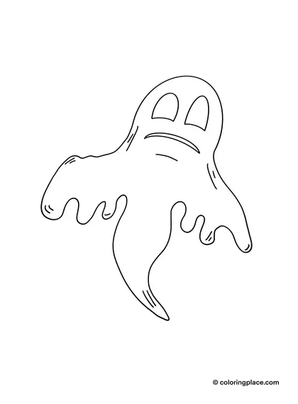 Ghost coloring place
