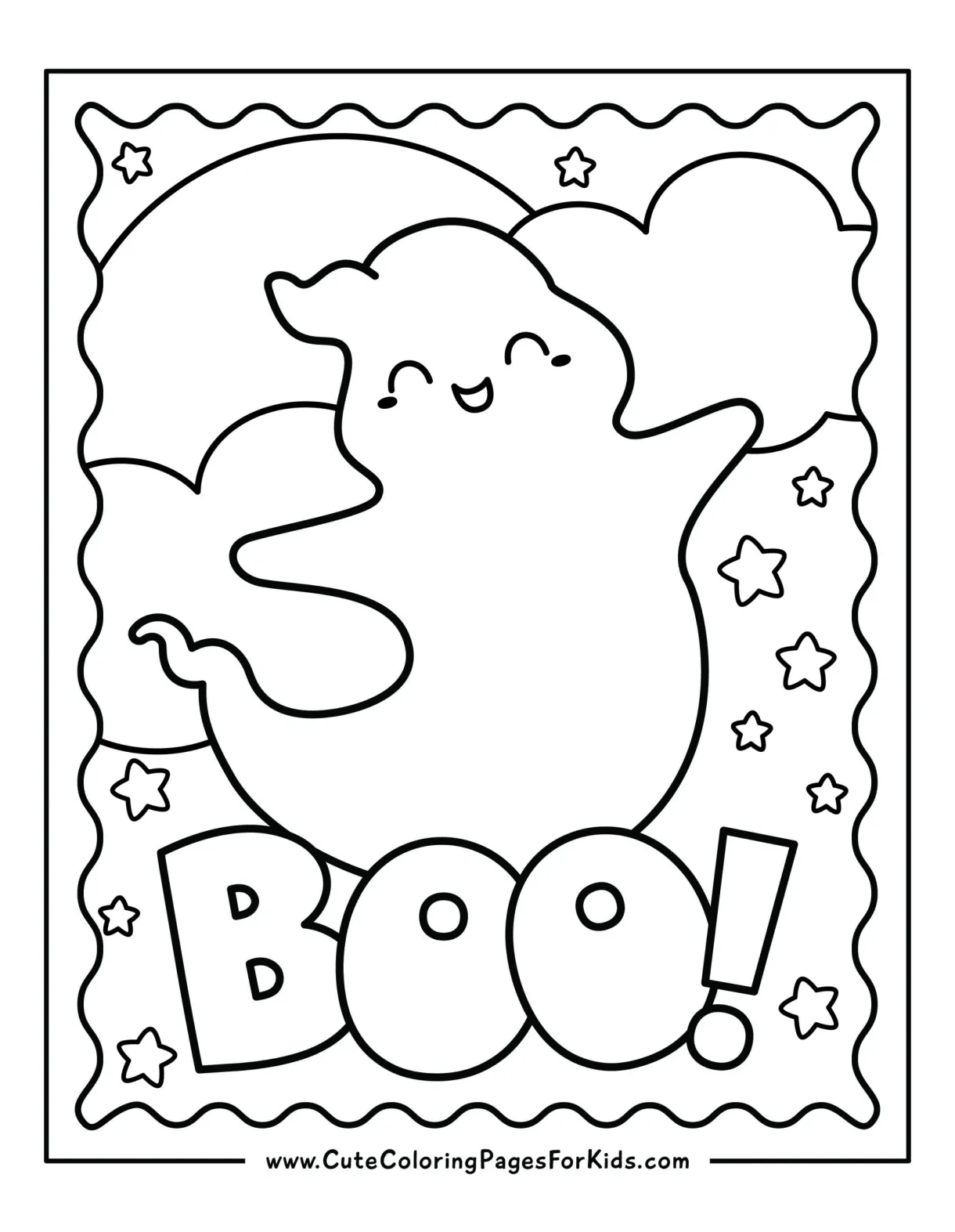 7 cute ghost coloring pages free printable pdfs cute coloring pages