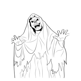 Ghost 2 coloring page for kids free ghosts printable coloring pages printable coloring page